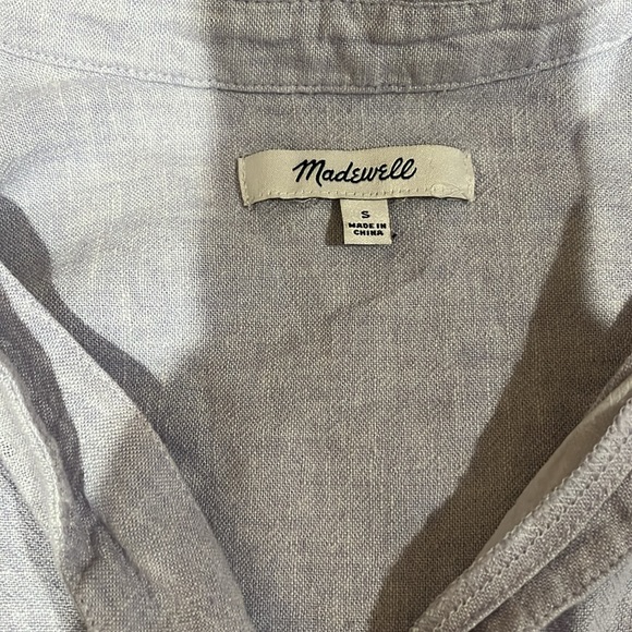 Cropped Madewell button up - Picture 3 of 4